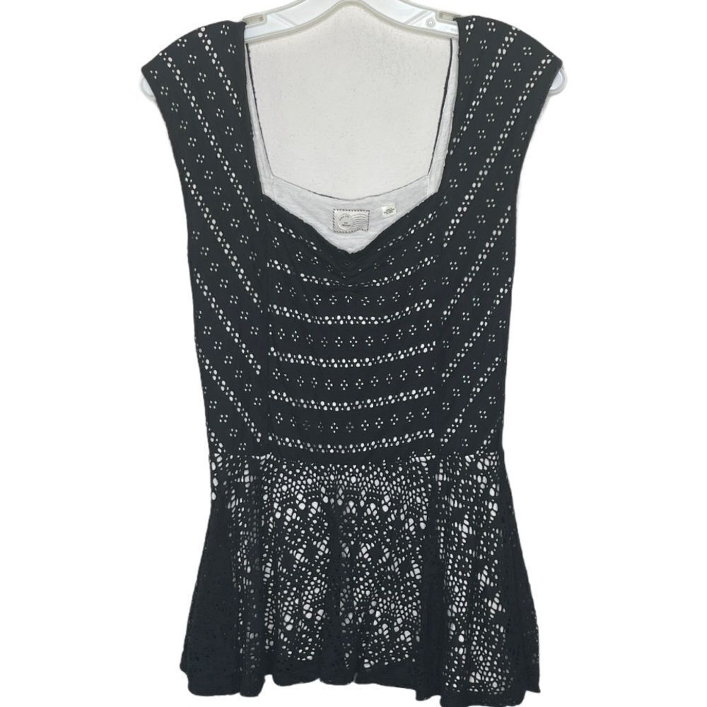 Postage Stamp Anthropologie Top